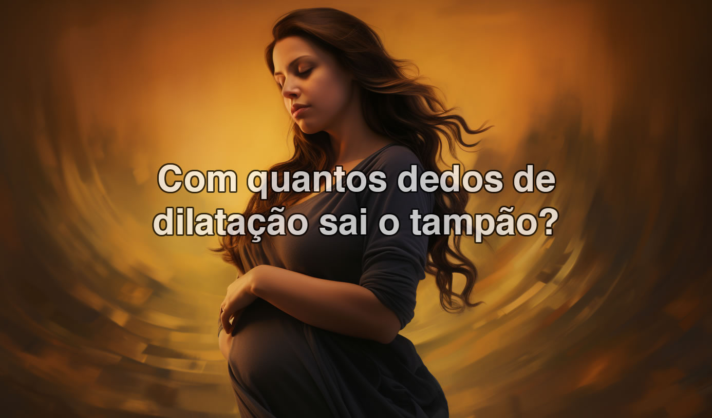 com quantos dedos de dilatação sai o tampão